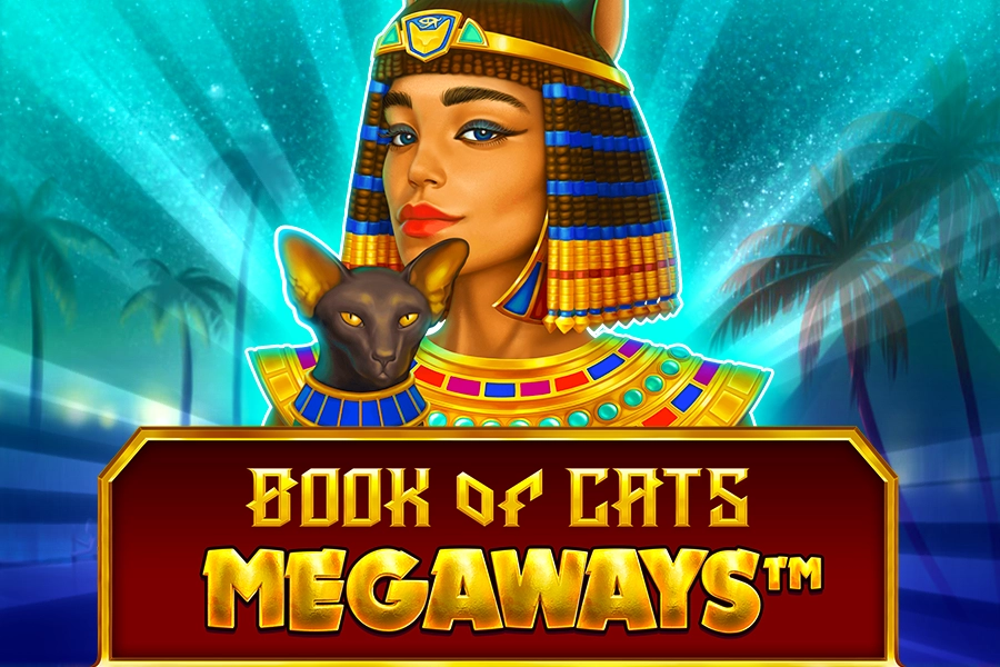 Арт слота Book of Cats Megaways